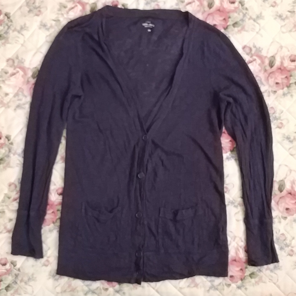 100% Stretchy Linen - J Crew Navy Small